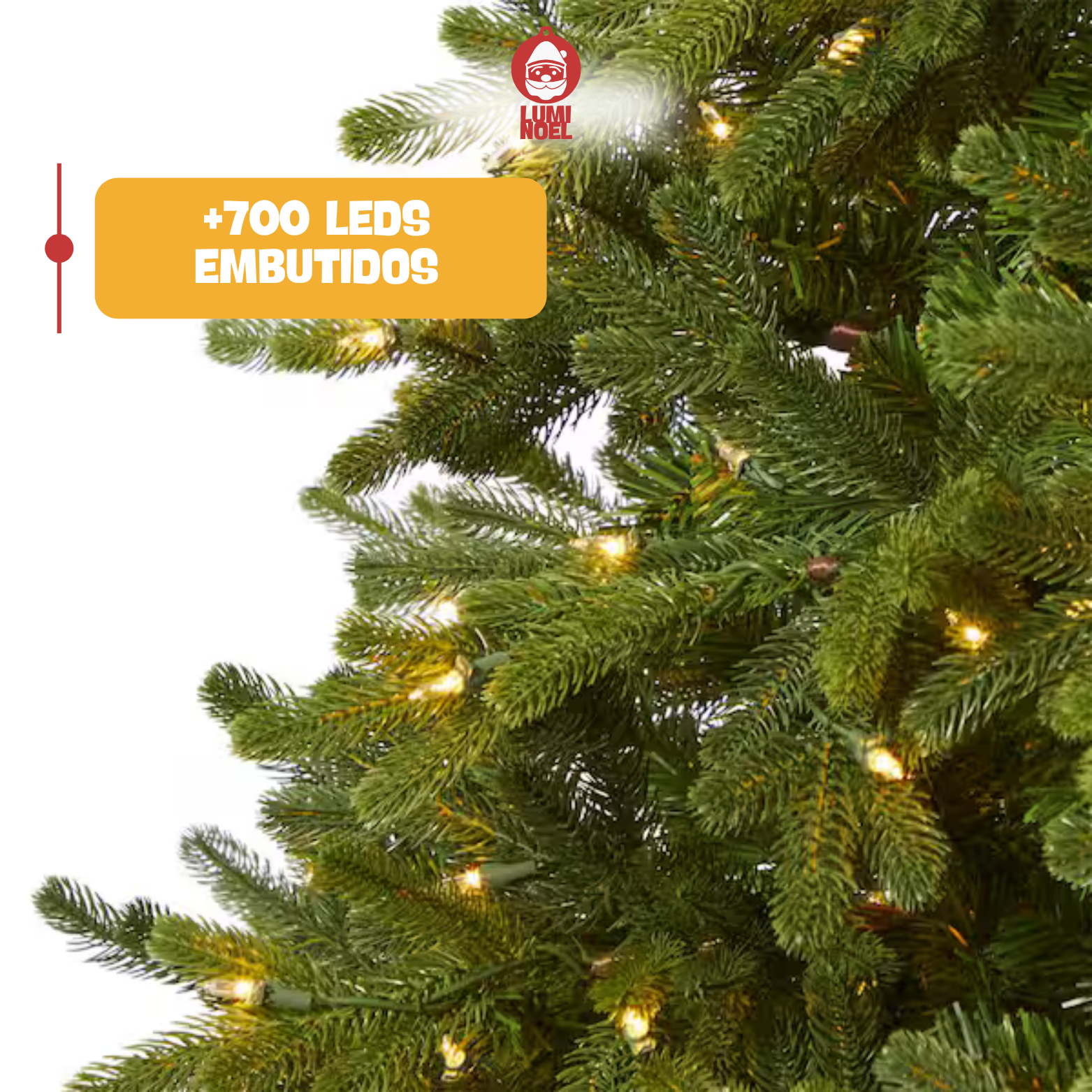 LumiNoel™- Árvore de Natal Premium com LEDs Embutidos [BLACK FRIDAY]