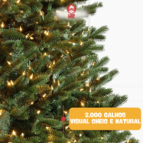 LumiNoel™- Árvore de Natal Premium com LEDs Embutidos [BLACK FRIDAY]