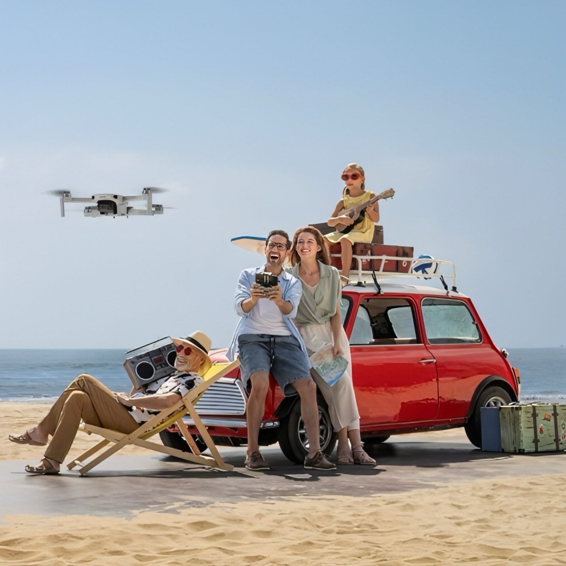 FlyCam 360 - Drone 4k HD + BRINDE Maleta de Transporte