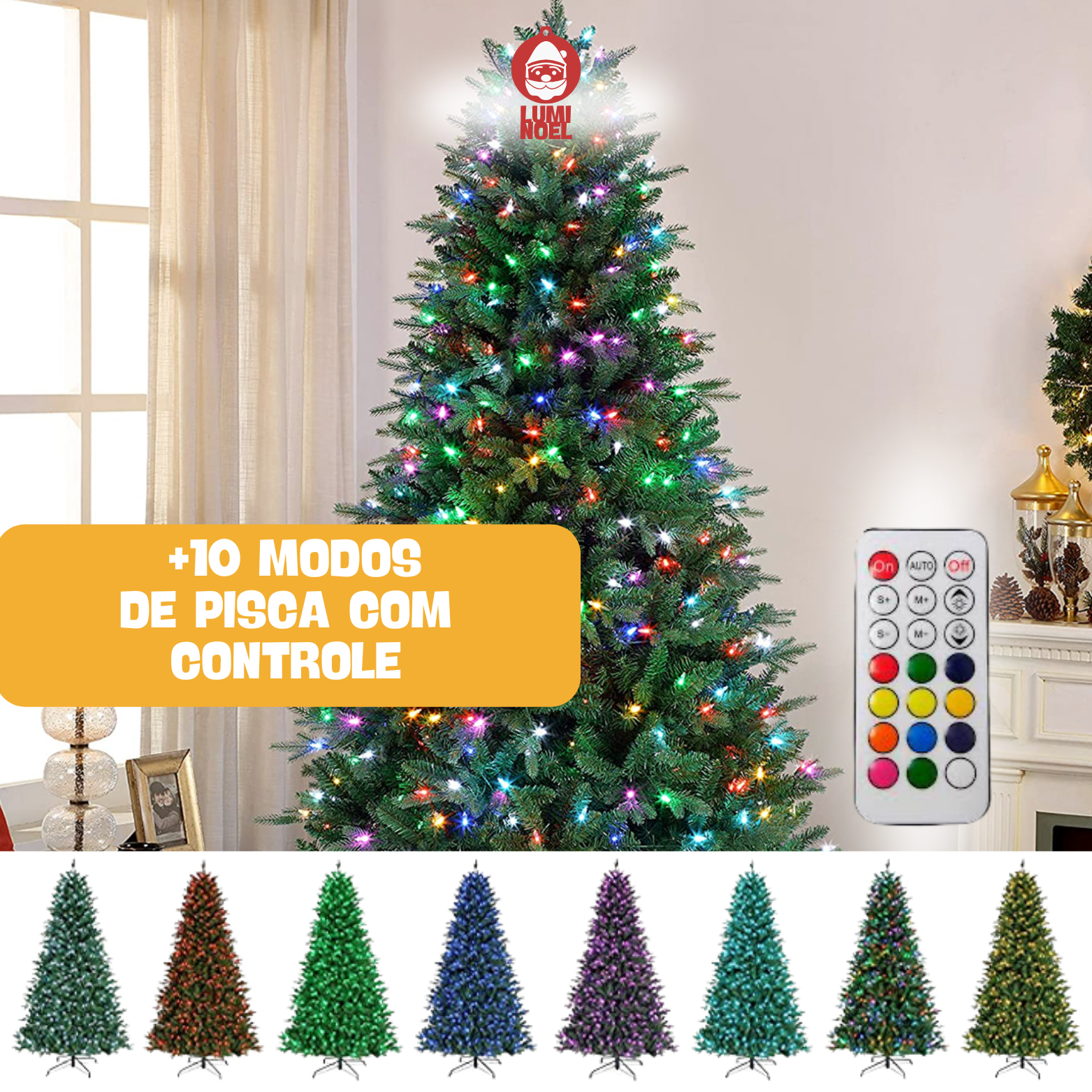 LumiNoel™- Árvore de Natal Premium com LEDs Embutidos [BLACK FRIDAY]