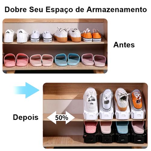 Organizador e Empilhador de Sapatos
